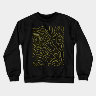 Neon Contours Crewneck Sweatshirt